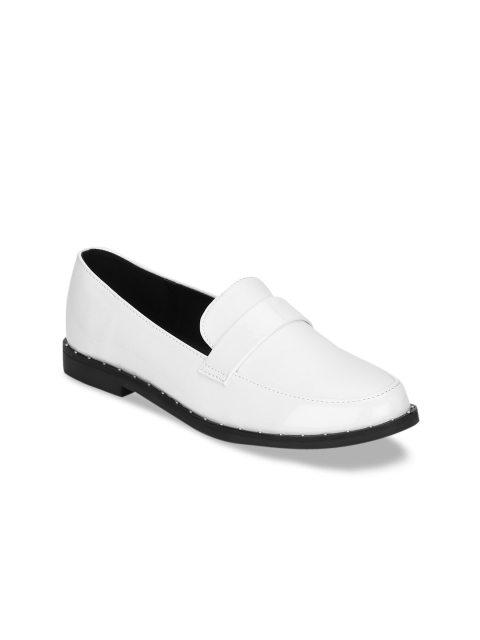

Truffle Collection Women White Loafers