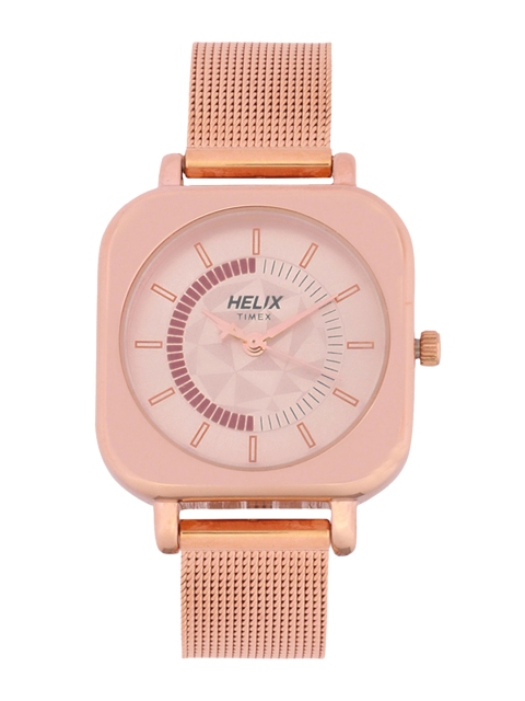 

Helix Women Beige Analogue Watch TW042HL03