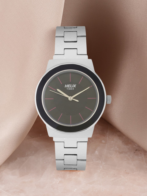 

Helix Women Charcoal Grey Analogue Watch TW036HL10