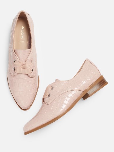 

ALDO Women Pink Solid Sneakers