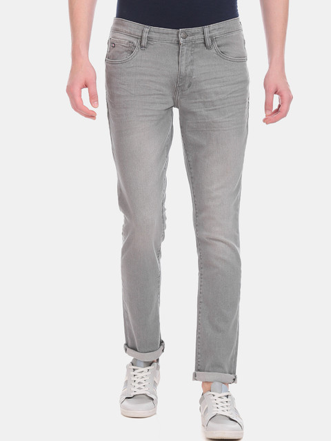 

Arrow Sport Men Grey James Slim Fit Low-Rise Clean Look Stretchable Jeans