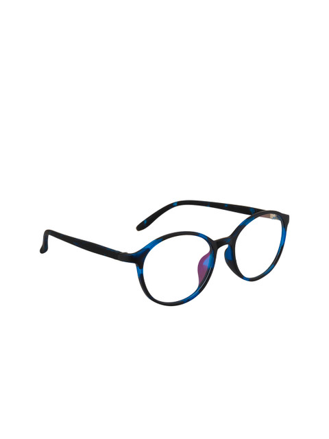 

Ted Smith Unisex Black Solid Full Rim Round Frames TSF-TR-9276_C10