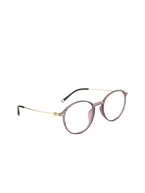 

Ted Smith Unisex Mauve Solid Rimless Round Frames TSF-TR-2832_C8