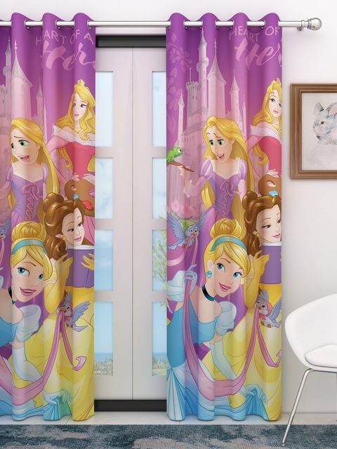 

Disney Pink & Blue Set of 2 Long Door Curtains