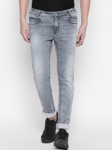 

Mufti Men Grey Slim Fit Mid-Rise Clean Look Stretchable Jeans