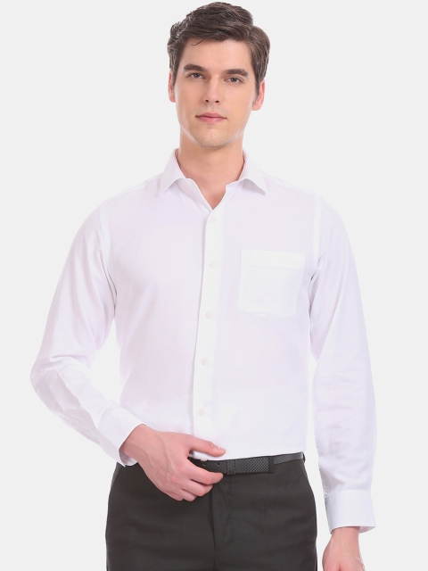 

Arrow Men White Regular Fit Solid Formal Shirt