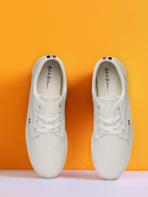 

Mast & Harbour Men White Sneakers KA-216