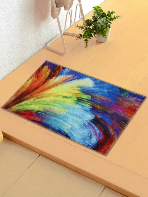 

ROMEE Multi-Coloured Textured Print Anti-Skid Doormat