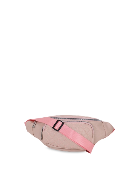 

Satchel Bags Women Pink Solid Waist Pouch