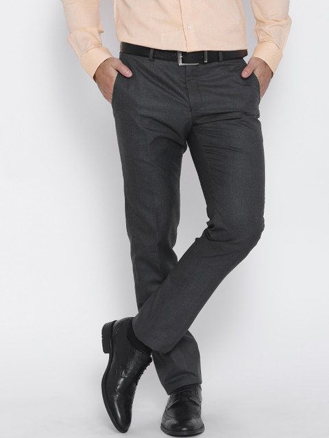 

Blackberrys Grey Sharp Fit Formal Trousers