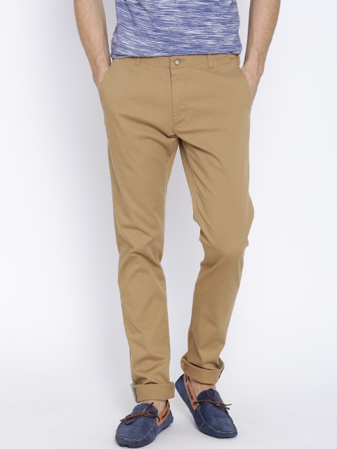

Blackberrys Khaki Sharp Fit Casual Trousers