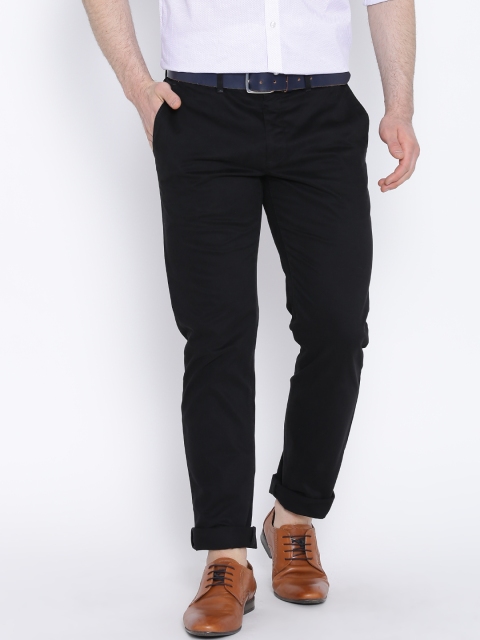 

Blackberrys Black Sharp Fit Casual Trousers