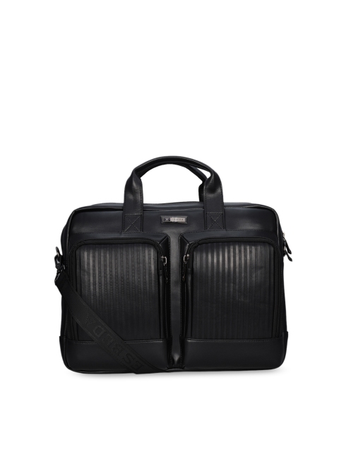 

ESBEDA Unisex Black Solid Laptop Bag