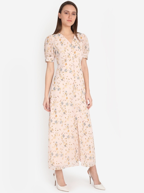 

COVER STORY Women Pink Printed Maxi Dress