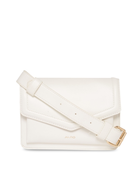 

ALDO White Solid Sling Bag