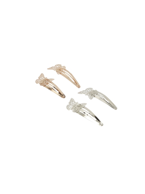 

Stoln Girls Gold-Toned Set of 4 Tic Tac Hair Clip