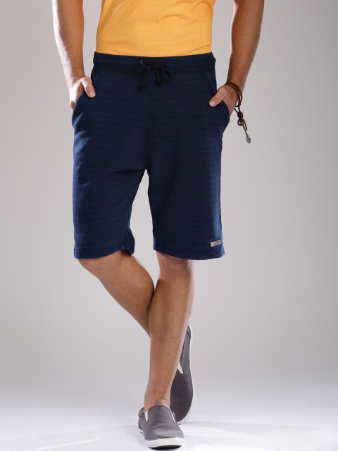 

Breakbounce Navy Street Cool Regular Fit Shorts, Navy blue