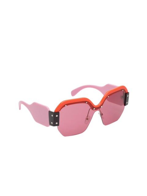 

AVANT-GARDE PARIS Women Oversized Sunglasses 4993923154737, Red