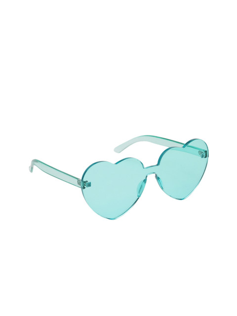

AVANT-GARDE PARIS Women Heart-Shaped Sunglasses 4993923154744, Green