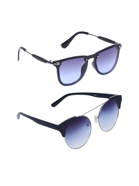 

EPICINK hob Unisex Set of 2 UV Protected Sunglasses EPSG-1955203-2145003, Blue