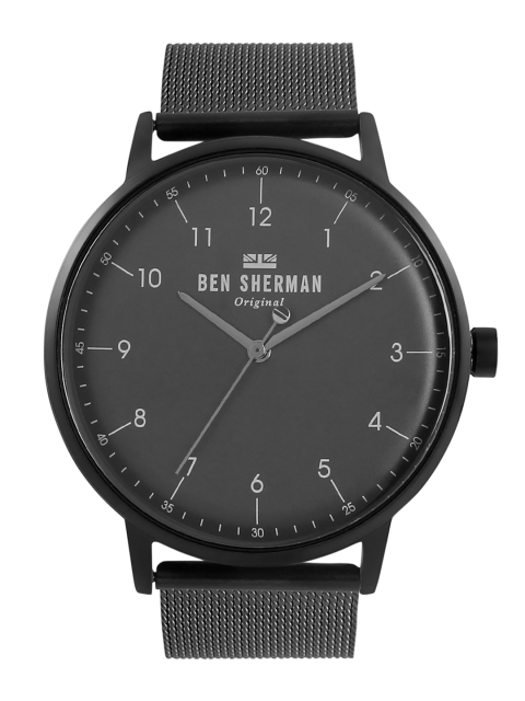 

BEN SHERMAN Men Black Analogue Watch WB043BBM