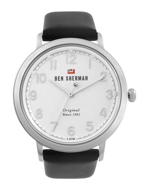 

BEN SHERMAN Men White The Dylan Casual Analogue Watch WBS113B