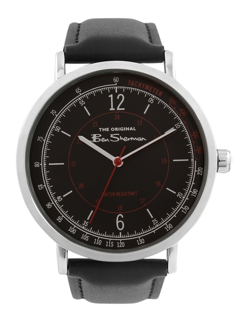 

BEN SHERMAN Men Black Tachymeter Analogue Watch BS006UB