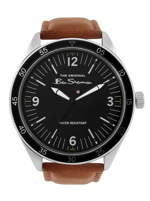 

BEN SHERMAN Men Black Analogue Watch BS007BBR