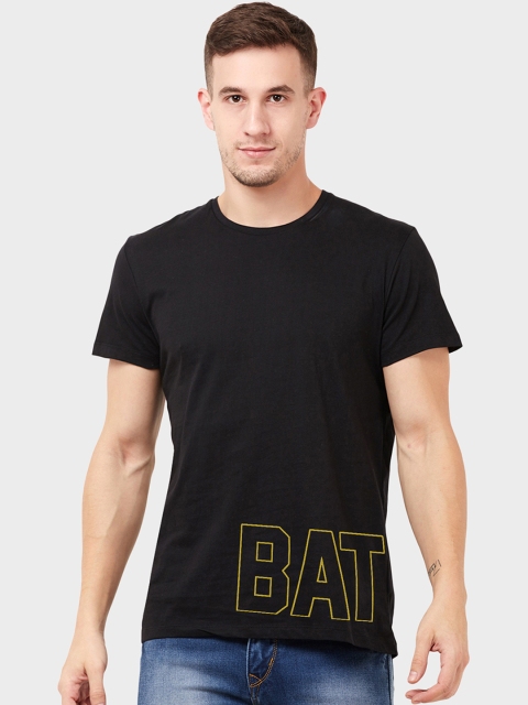 

Free Authority Batman Men Black Printed Round Neck T-shirt