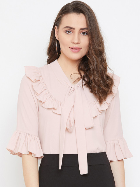 

TULIP 21 Women Pink Solid Top