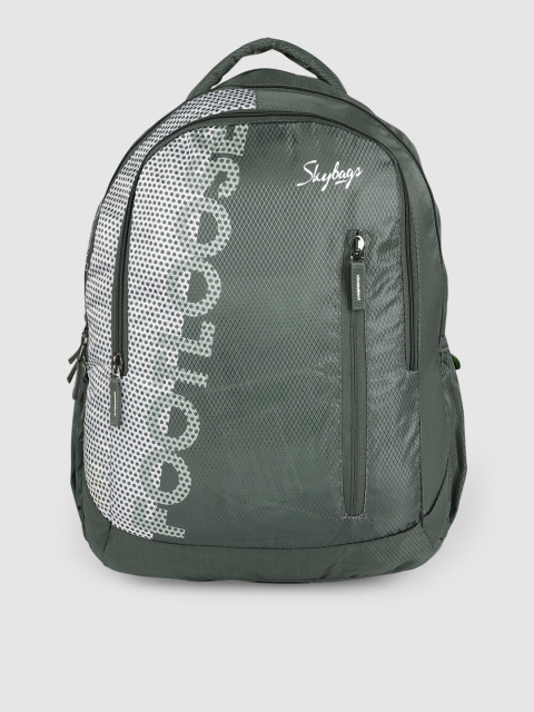 

Skybags Unisex Grey Typography BOLT 02 Backpack