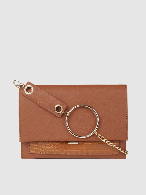 

CORSICA Tan Brown Solid Sling Bag