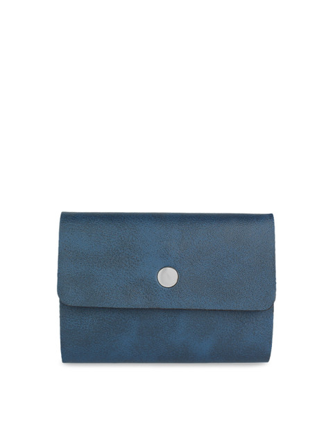 

LONDON FASHION hob Men Blue Solid Card Holder