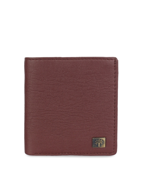 

LONDON FASHION hob Unisex Brown Solid Two Fold Wallet
