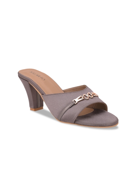 

SALARIO Women Grey Solid Stilettos