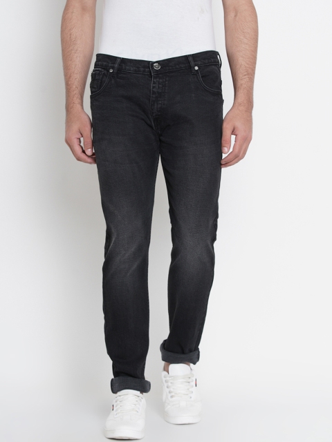 

Dais Men Black Slim Fit Mid-Rise Clean Look Stretchable Jeans