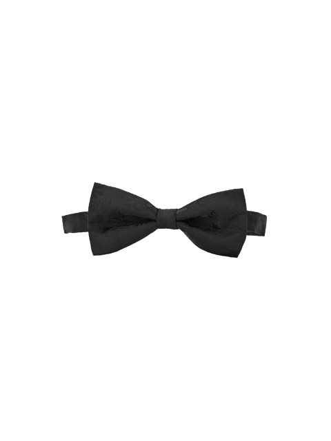 

Calvadoss Black Woven Design Bow Tie