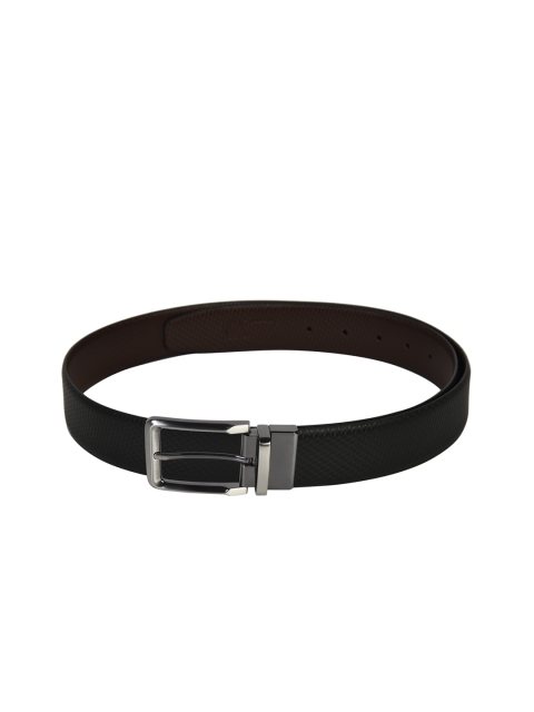 

Second SKIN Men Black & Brown Reversible Genuine Leather Belt