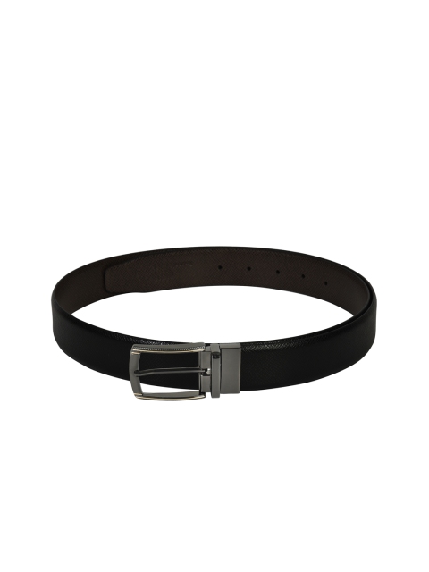 

Second SKIN Men Black & Brown Reversible Genuine Leather Belt