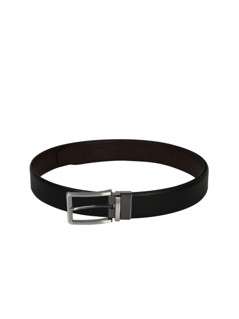 

Second SKIN Men Black & Brown Textured Leather Belt
