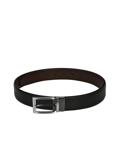 

Second SKIN Men Black & Brown Solid Reversible Genuine Leather Belt