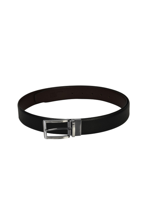 

Second SKIN Men Black & Brown Solid Reversible Genuine Leather Belt