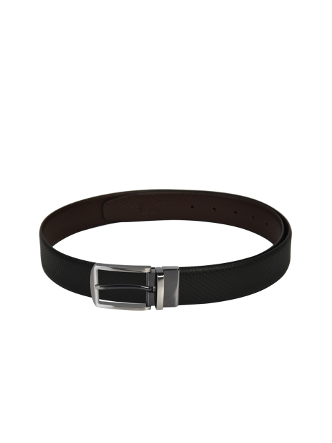 

Second SKIN Men Black & Brown Solid Reversible Genuine Leather Belt