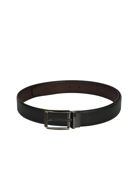 

Second SKIN Men Black & Brown Solid Reversible Genuine Leather Belt