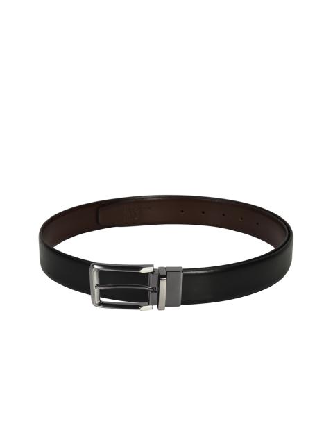 

Second SKIN Men Black & Brown Solid Reversible Genuine Leather Belt