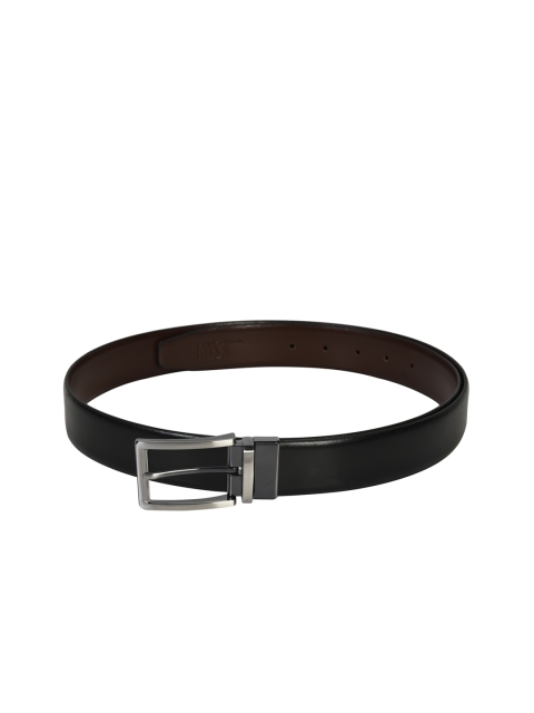 

Second SKIN Men Black & Brown Solid Reversible Genuine Leather Belt
