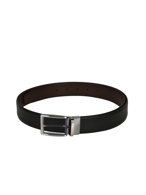 

Second SKIN Men Black & Brown Solid Reversible Genuine Leather Belt