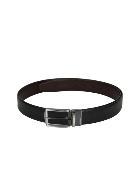 

Second SKIN Men Black & Brown Textured Leather Belt