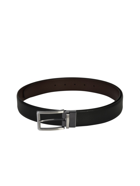 

Second SKIN Men Black & Brown Reversible Genuine Leather Belt