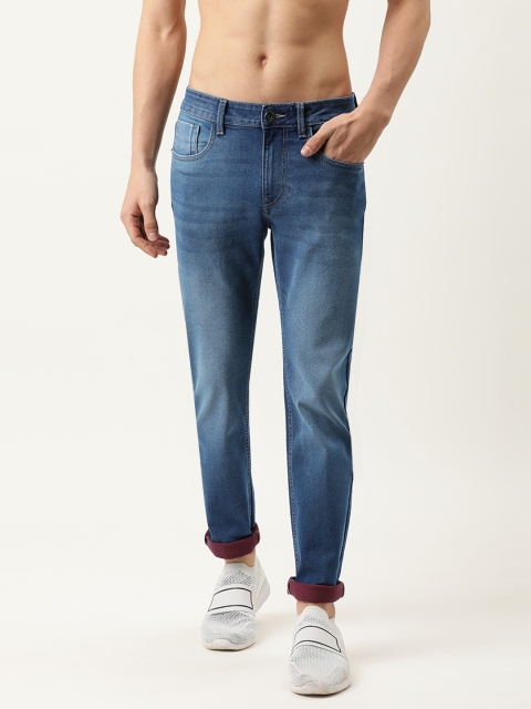 

Flying Machine Men Blue Michael Slim Tapered Fit Light Fade Stretchable Jeans